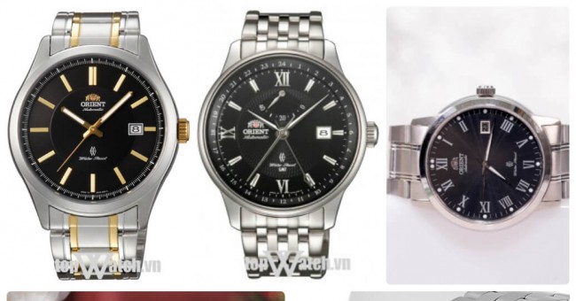 Top 5 đồng hồ Orient dây kim loại mặt đen – vẻ đẹp ma mị