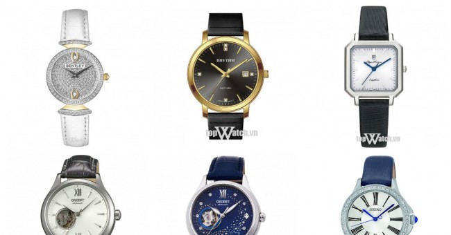 10 mẫu đồng hồ nữ quai da – sự lựa chọn an toàn cho phái đẹp