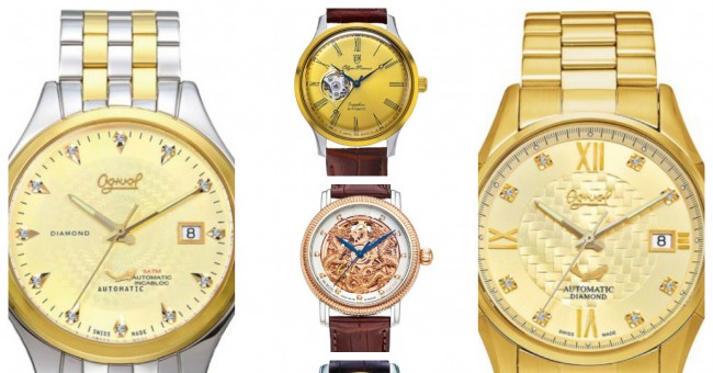 5 mẫu đồng hồ nam màu vàng mang phong cách sang trọng