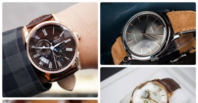 Top 5 đồng hồ Orient Automatic dây da cực chất cho quý ông