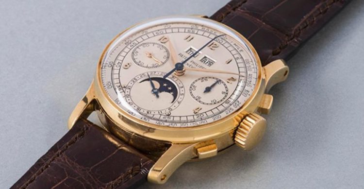 Đồng hồ nam Patek Philippe Ref. 1527 - Xếp hạng thứ 9 trong bảng xếp hạng đồng hồ đắt nhất thế giới