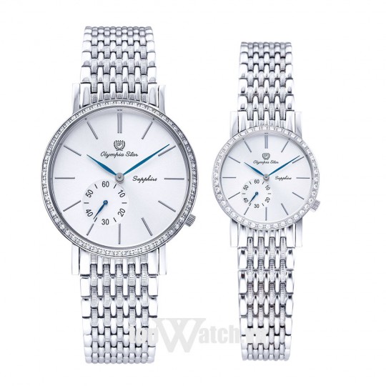 Đồng hồ đeo tay chính hãng Olympia Star OPA58012-07DMS T + OPA58012-07DLS T - Giá niêm yết 8.700.000 vnđ