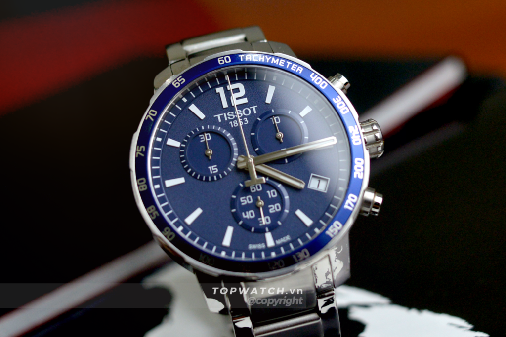 Đồng hồ Tissot nam 6 kim có thiết kế đẹp mắt, tỉ mỉ đến từng chi tiết