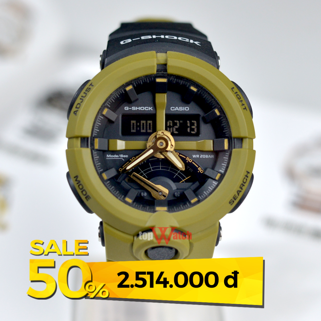 Đồng hồ đeo tay chính hãng Casio GA-500P-3ADR