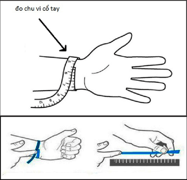 Cách xác định kích thước cổ tay đơn giản mà chuẩn xác - Thế nào là cổ tay to?