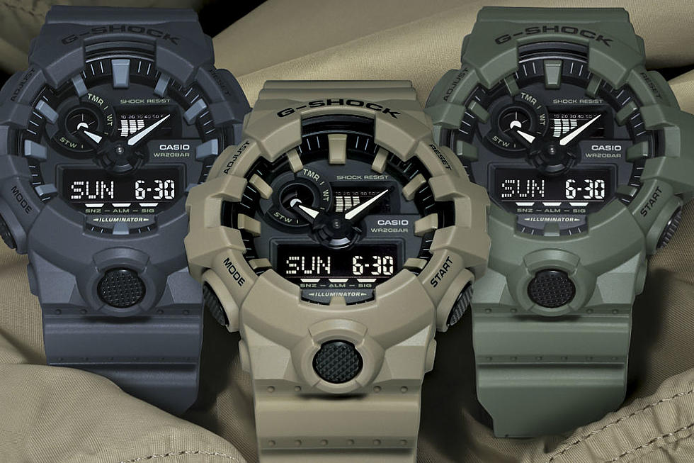 Đồng hồ Casio G-Shock quân đội đạt tiêu chuẩn về cả thiết kế lẫn chất lượng