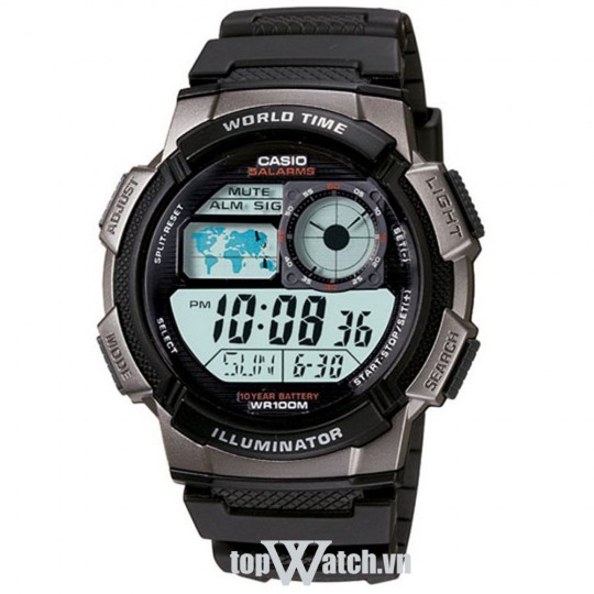 Đồng hồ đeo tay chính hãng Casio AE-1000W-1BVDF - Giá niêm yết 940.000 VNĐ