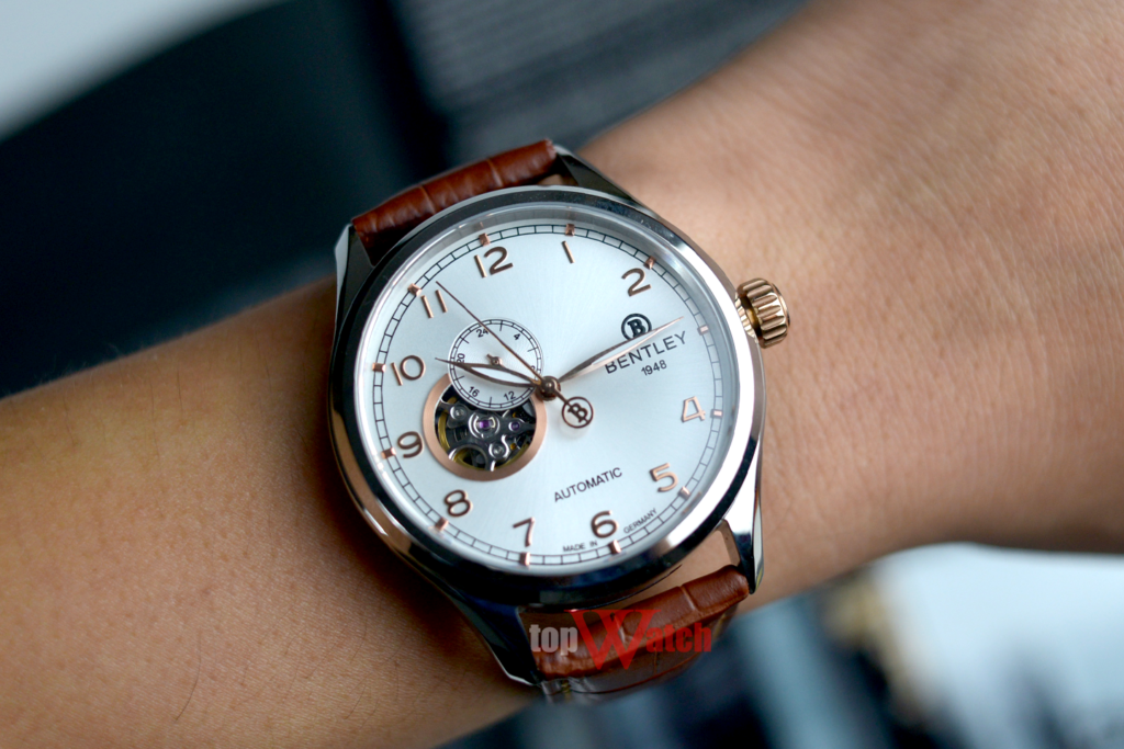 Thiết kế đẹp mắt của đồng hồ đeo tay chính hãng Bentley BL1684-35WWD-R