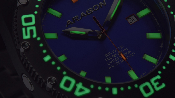 Trinium cũng được ứng dụng để làm đồng hồ phát sáng