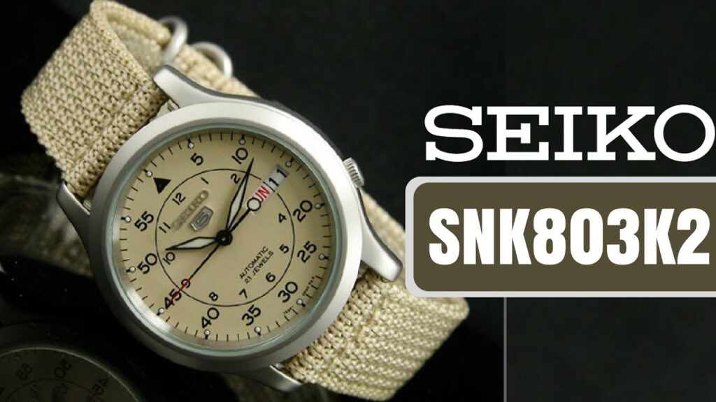 Đồng hồ quân đội giá rẻ Seiko SNK803K2S - Giá niêm yết 2.900.000 VNĐ => Giá khuyến mãi 2.320.000 VNĐ
