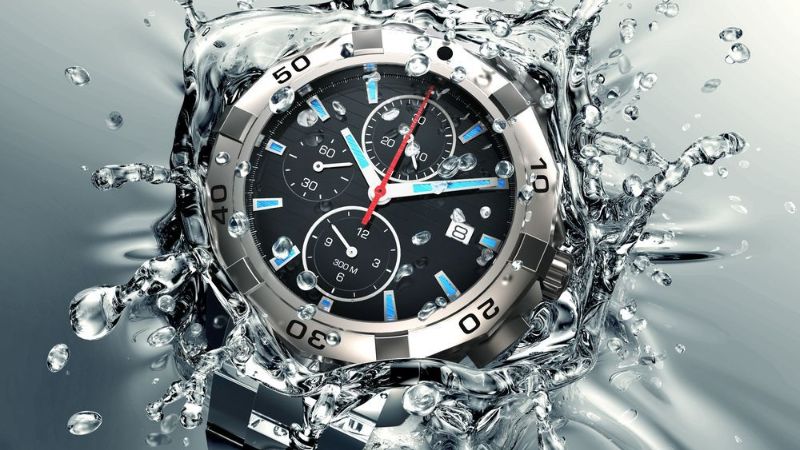 Đồng hồ thường được trang bị những mức độ chống nước khác nhau
