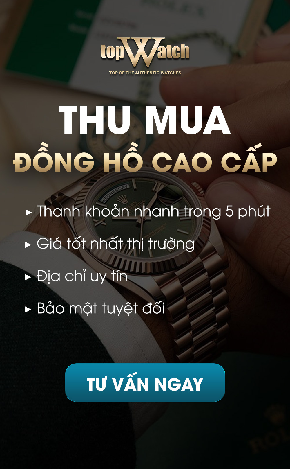 mua bán đồng hồ cũ topwatch