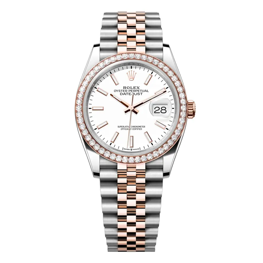 Đồng Hồ Rolex Datejust 36 126231-0033 Oystersteel và vàng Everose 2021