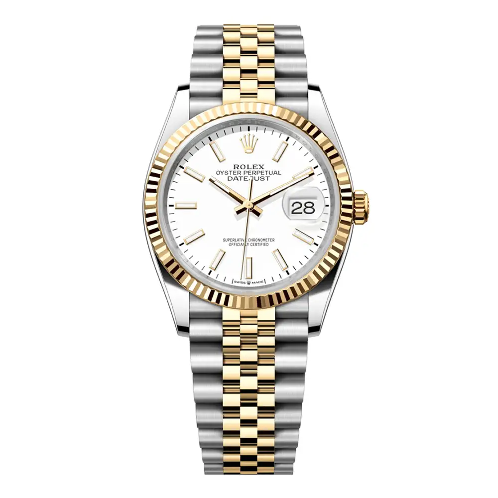 Đồng Hồ Rolex Datejust 36 126233-0019 Oystersteel và vàng vàng