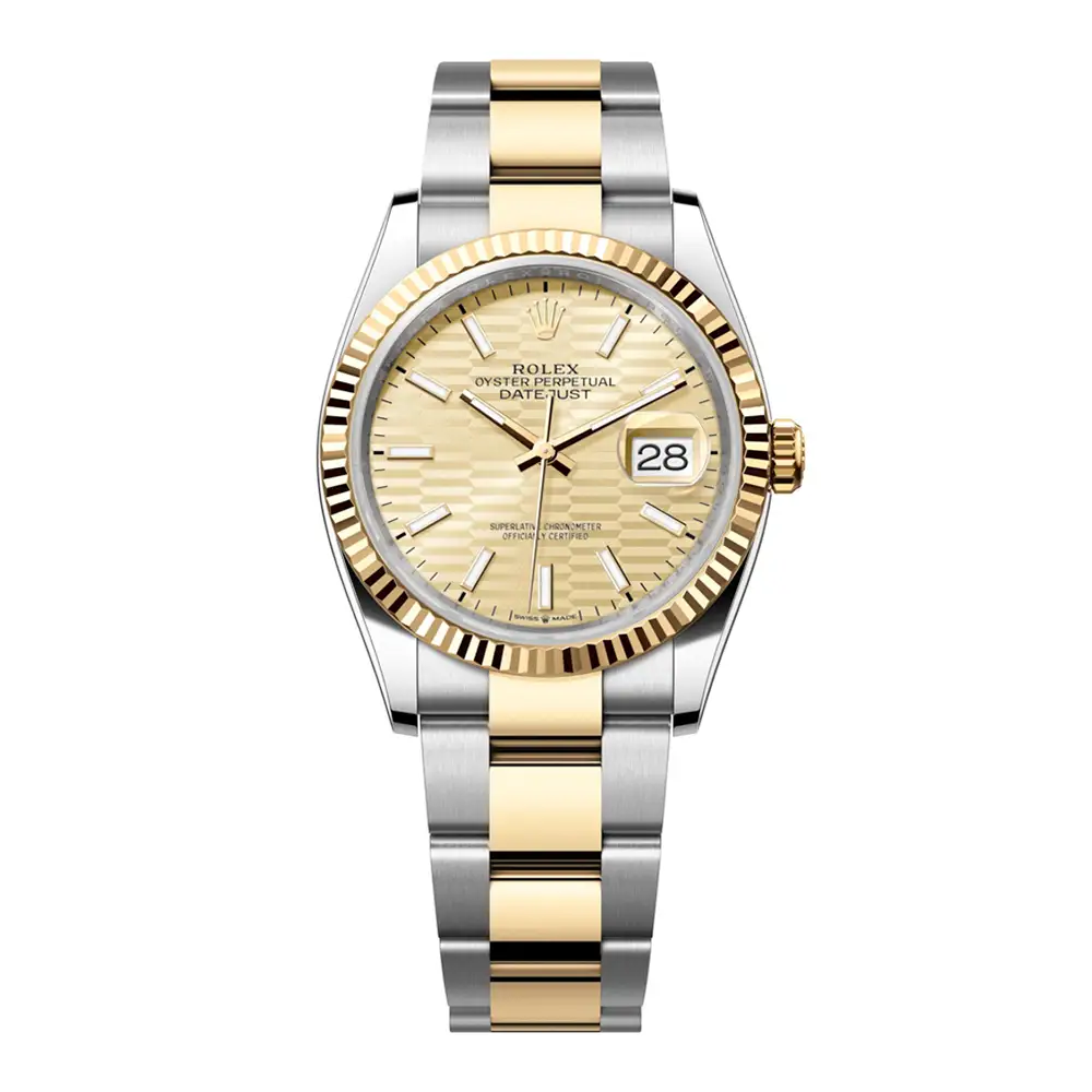 Đồng Hồ Rolex Datejust 36 126233-0040 Oystersteel và vàng vàng 2021