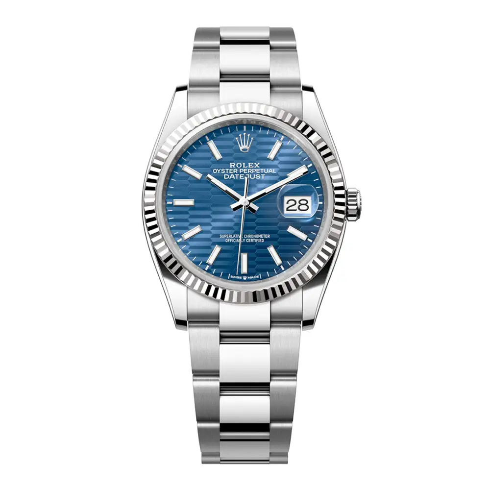 Đồng Hồ Rolex Datejust 36 126234-0050 Oystersteel và vàng trắng 2021