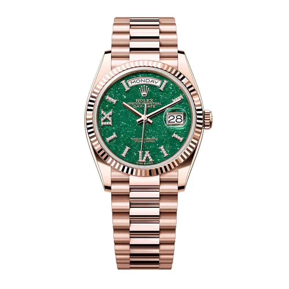 Đồng Hồ Rolex Day-Date 128235-0068 Vàng hồng