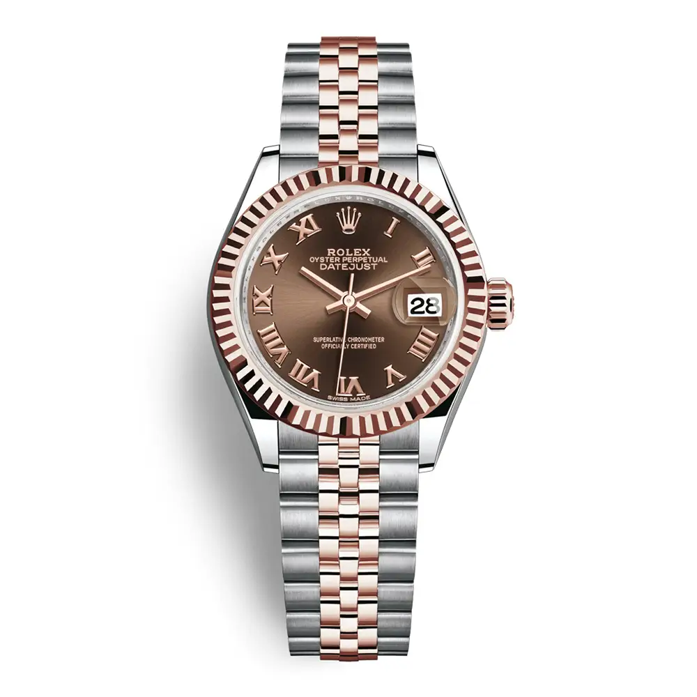 Đồng Hồ Rolex Lady-Datejust 279171-0009 Oystersteel và vàng Everose