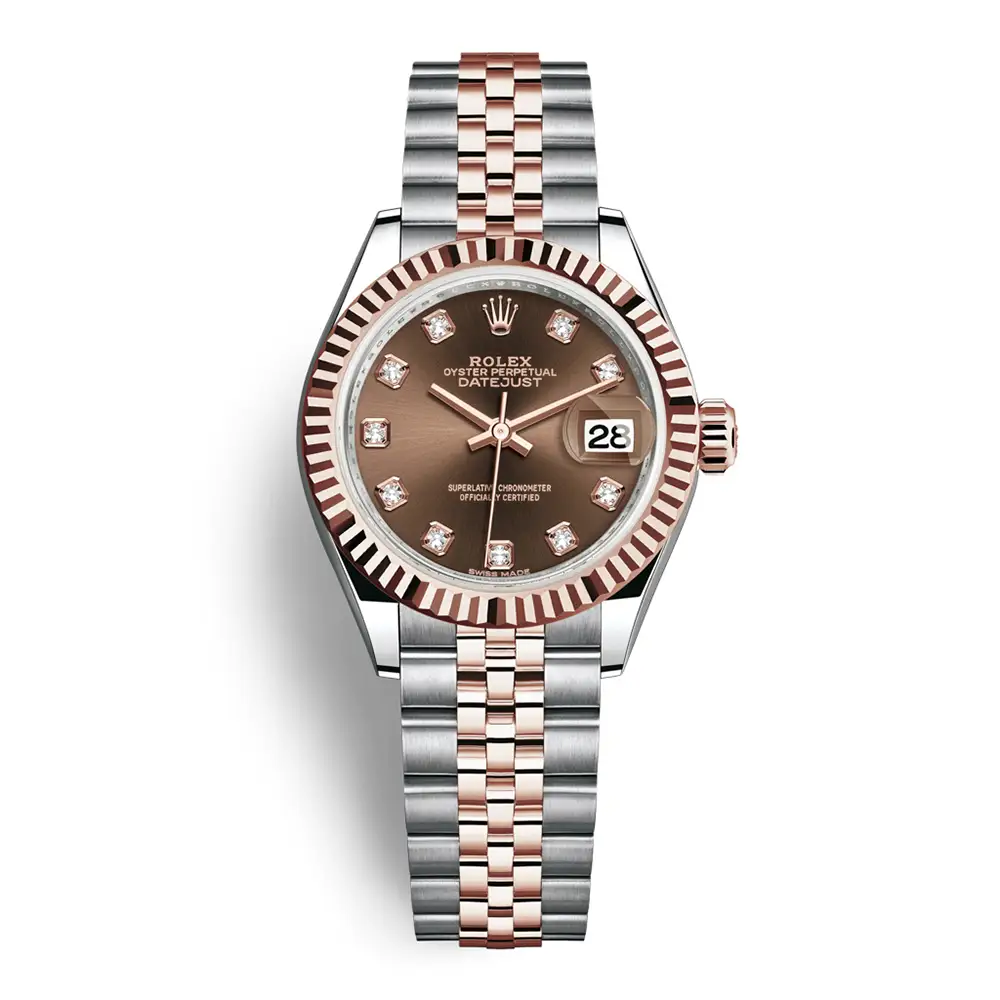 Đồng Hồ Rolex Lady-Datejust 279171-0011 Oystersteel và vàng Everose