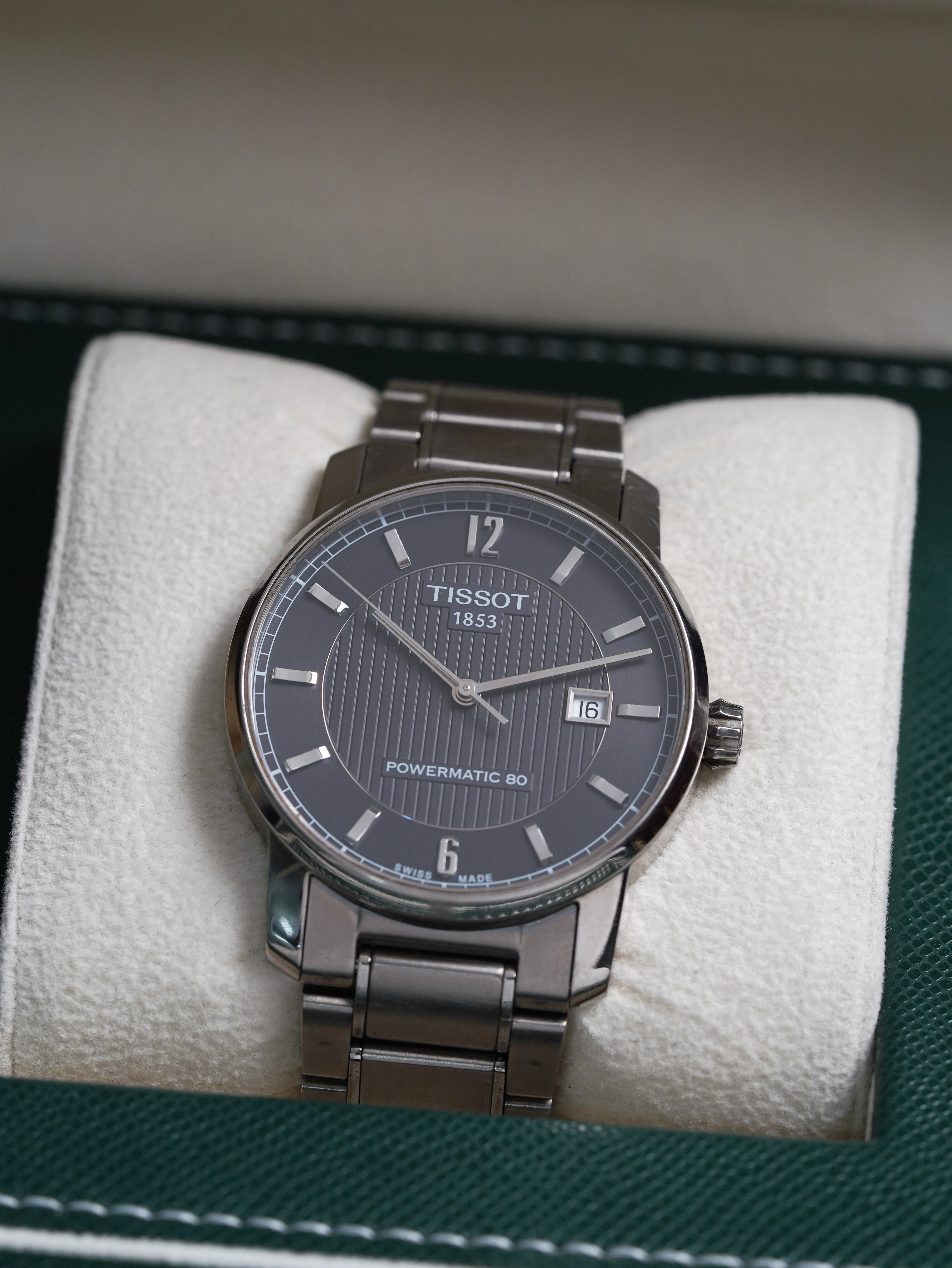 Đồng hồ Tissot Titanium Automatic Powermatic 80 T087.407.44.057.00