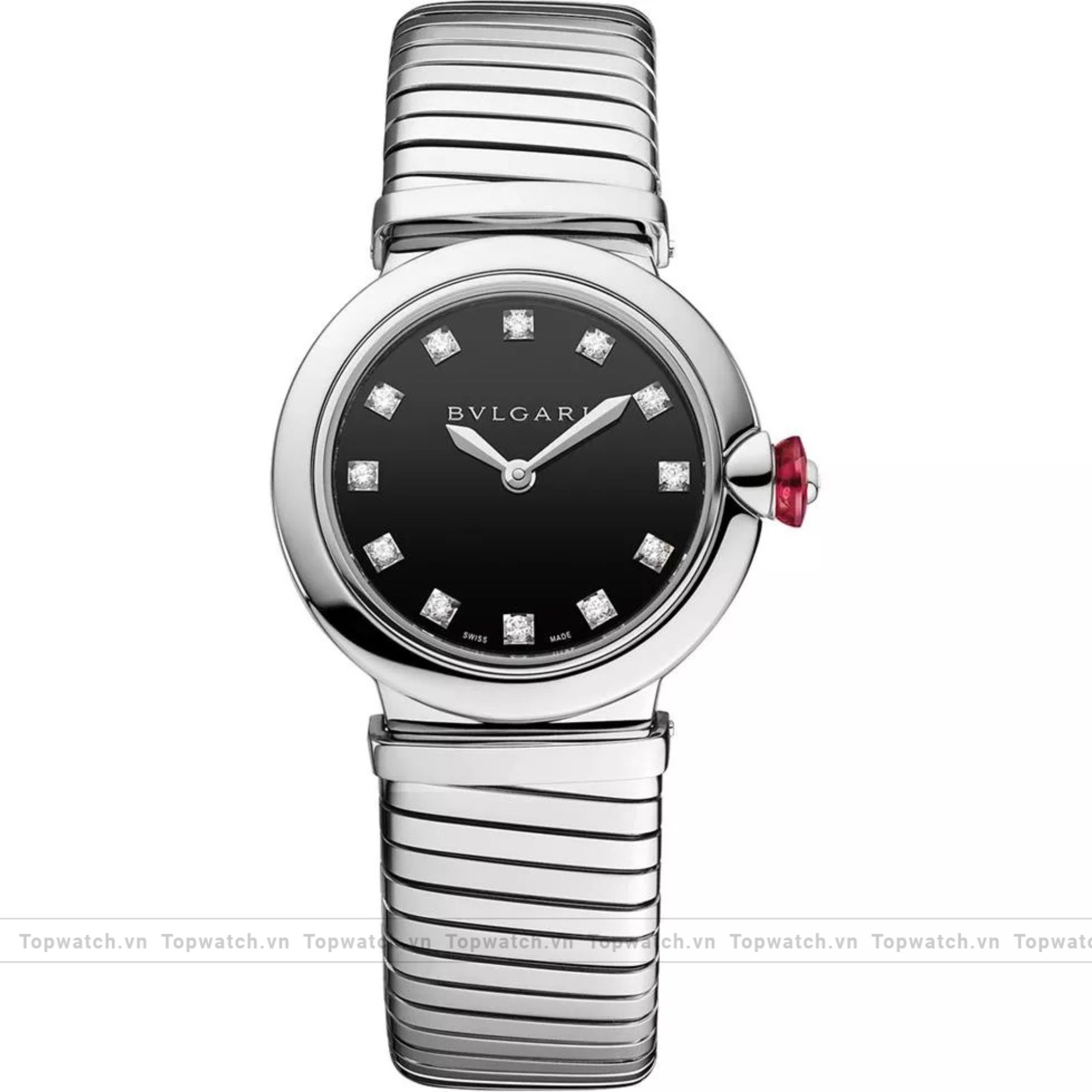 BVLGari Lvcea Tubogas 102951 Watch 28mm BVLGari Lvcea Tubogas 102951 Watch 28mm