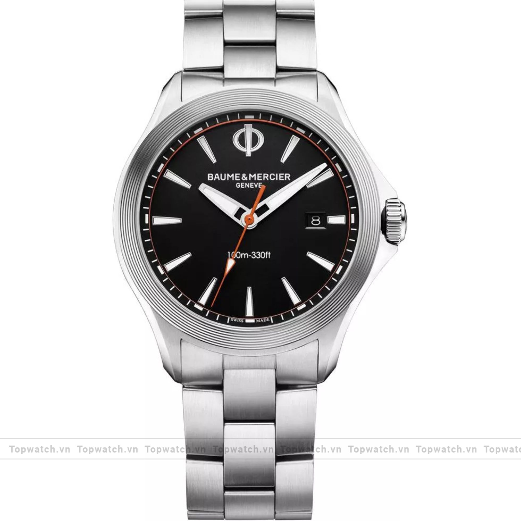 Baume & Mercier Clifton 10412 Watch 42mm Baume & Mercier Clifton 10412 Watch 42mm