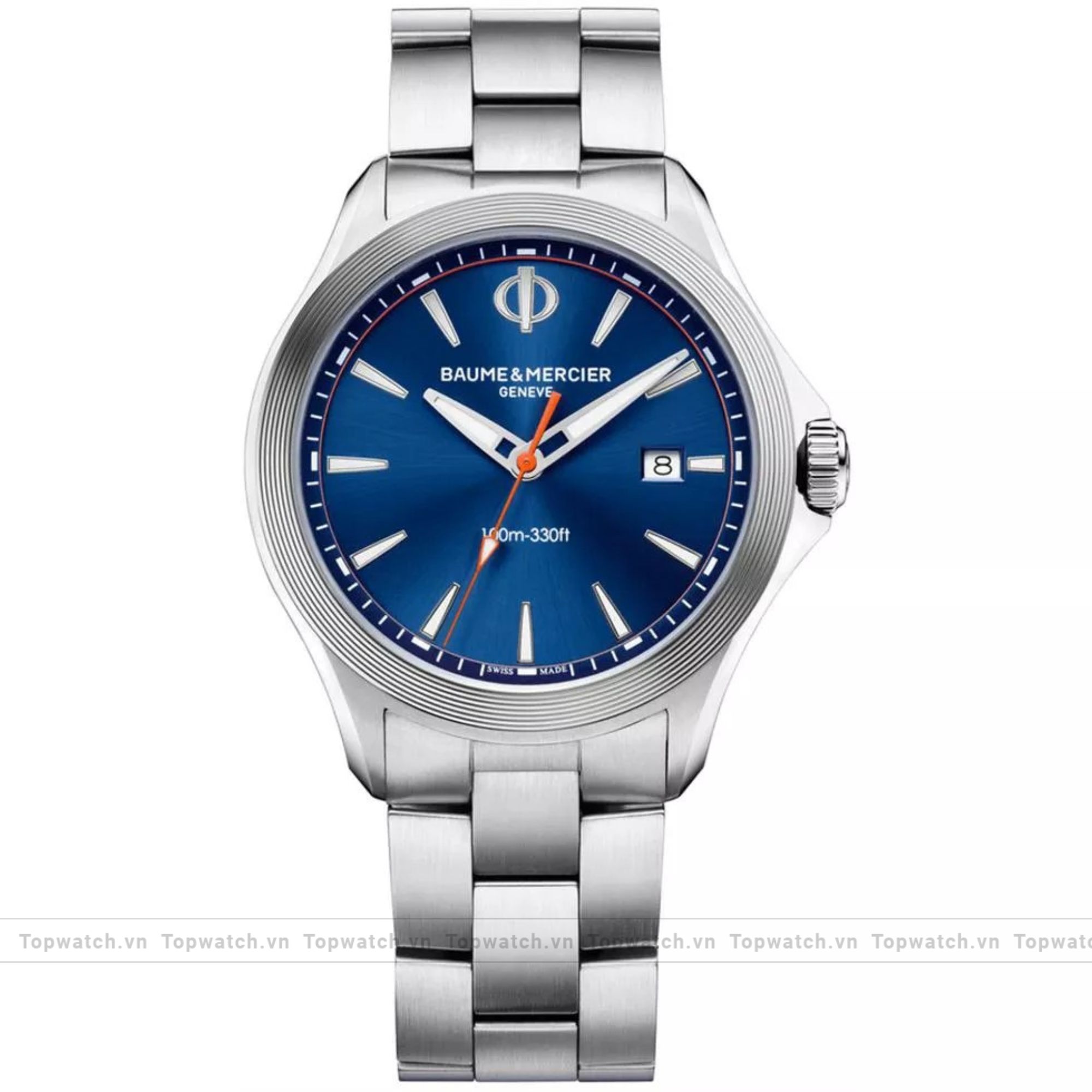 Baume & Mercier Clifton 10413 Watch 42mm Baume & Mercier Clifton 10413 Watch 42mm