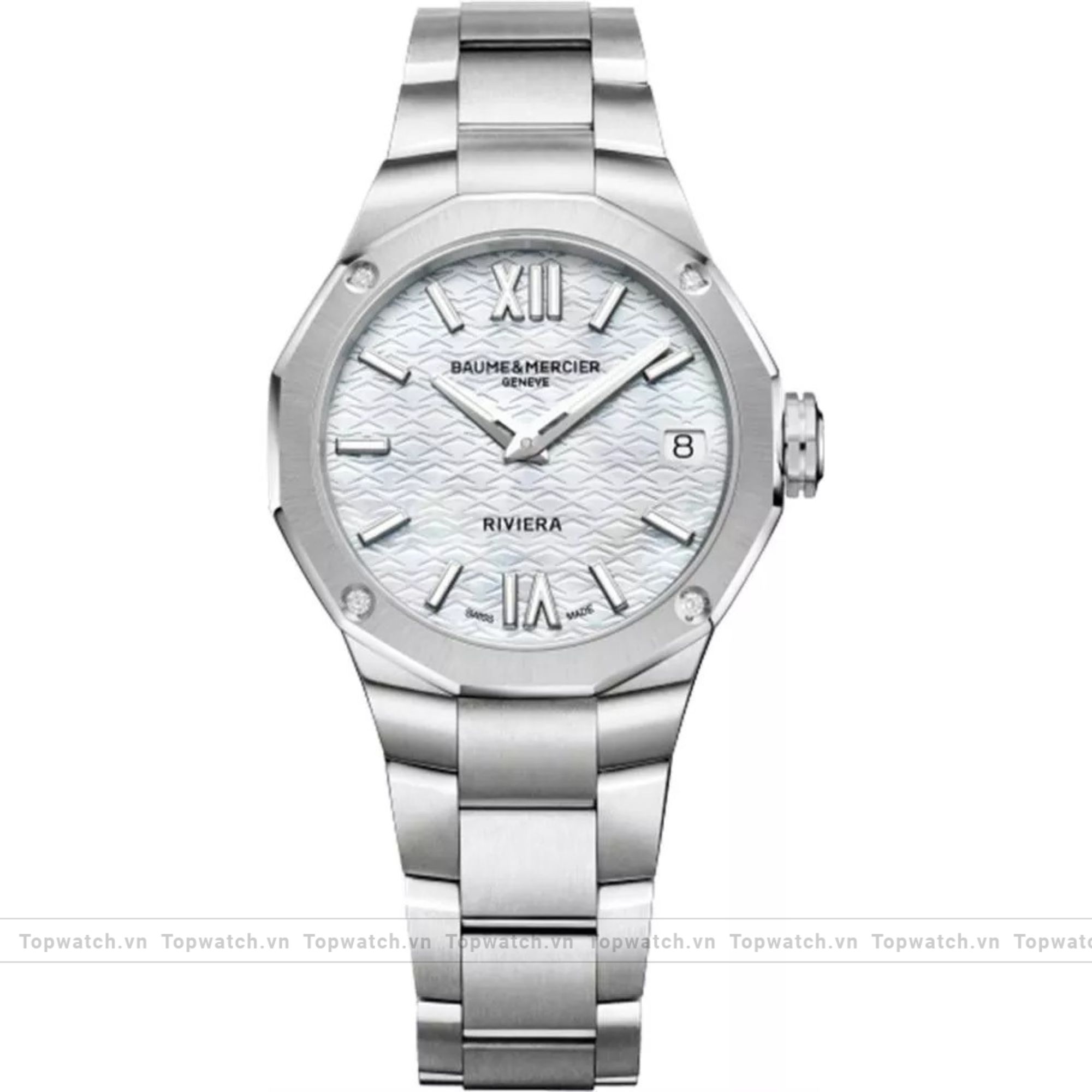 Baume & Mercier Riviera Diamond Women’s Watch 33mm Baume & Mercier Riviera Diamond Women’s Watch 33mm