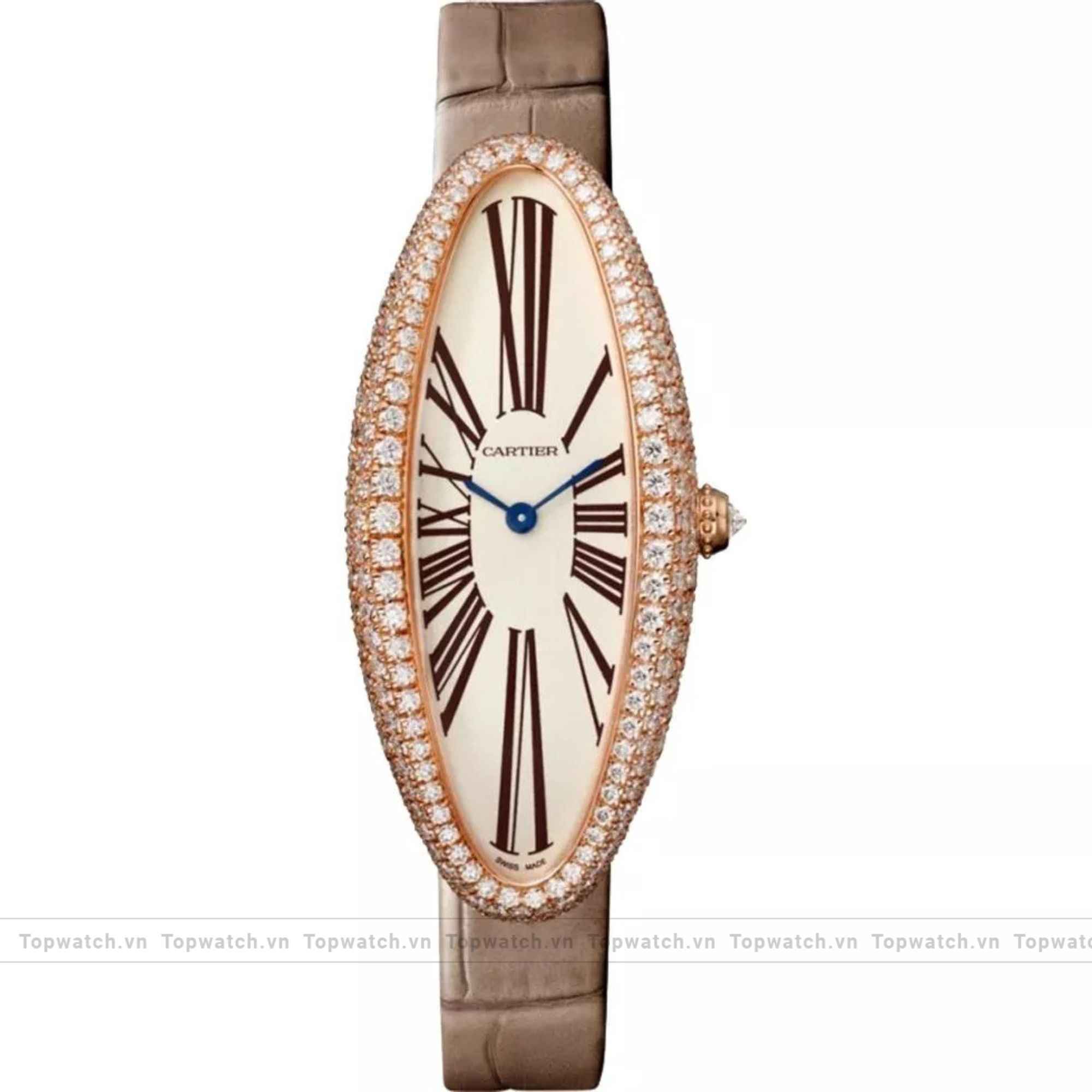 Cartier Baignoire Allongée WJBA0006 Watch 47x21mm