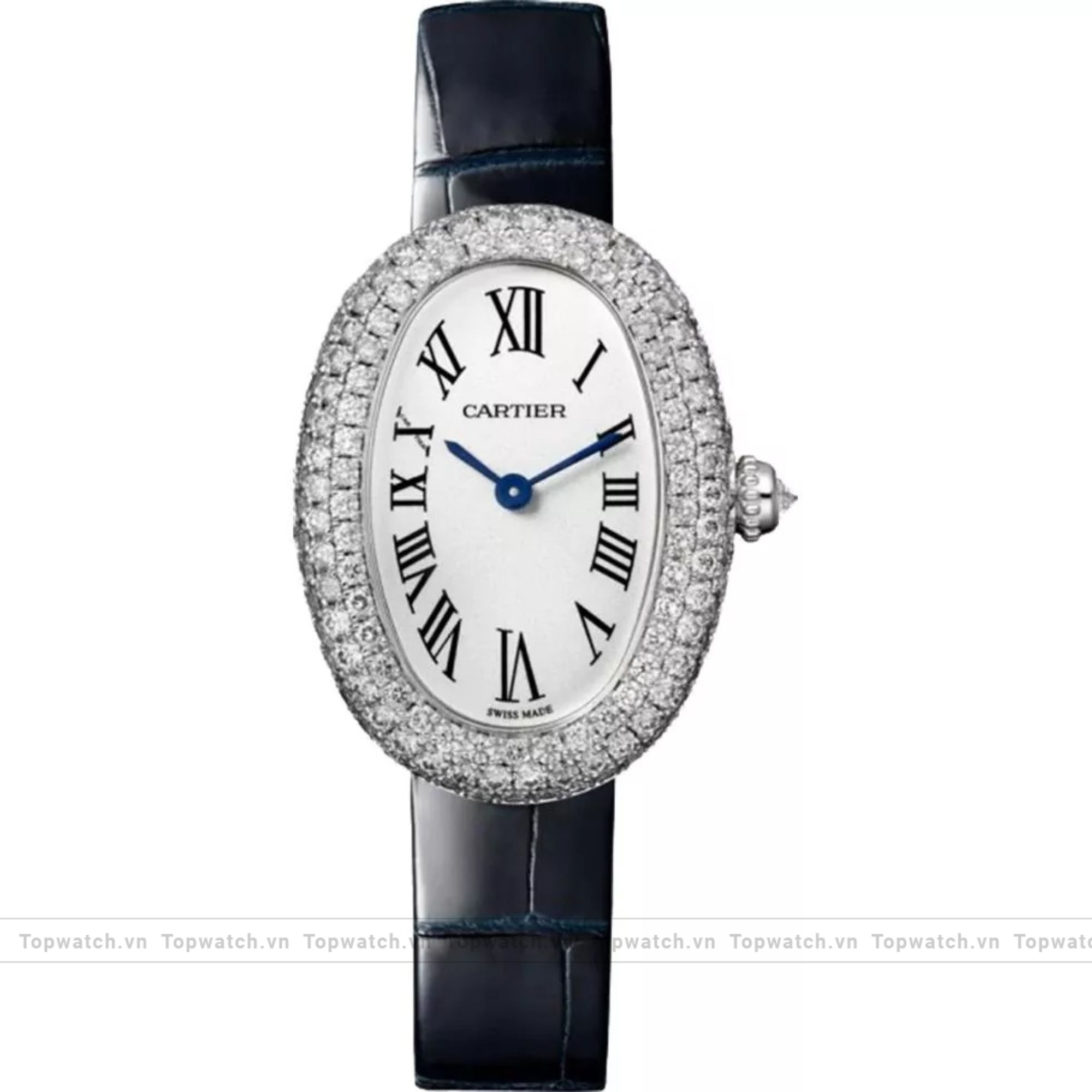 Cartier Baignoire Allongée WJBA0015 Watch 32x26mm