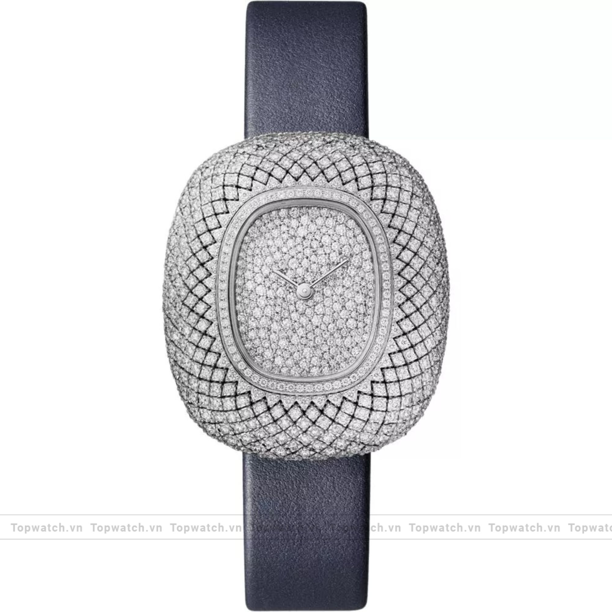 Cartier Coussin WJCS0011 Diamonds Watch 39.3x32mm