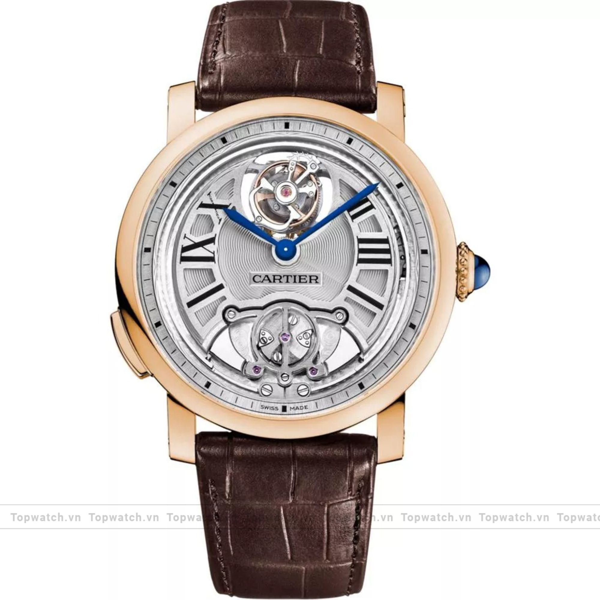 Cartier Rotonde De Cartier W1556229 Tourbillon 45mm