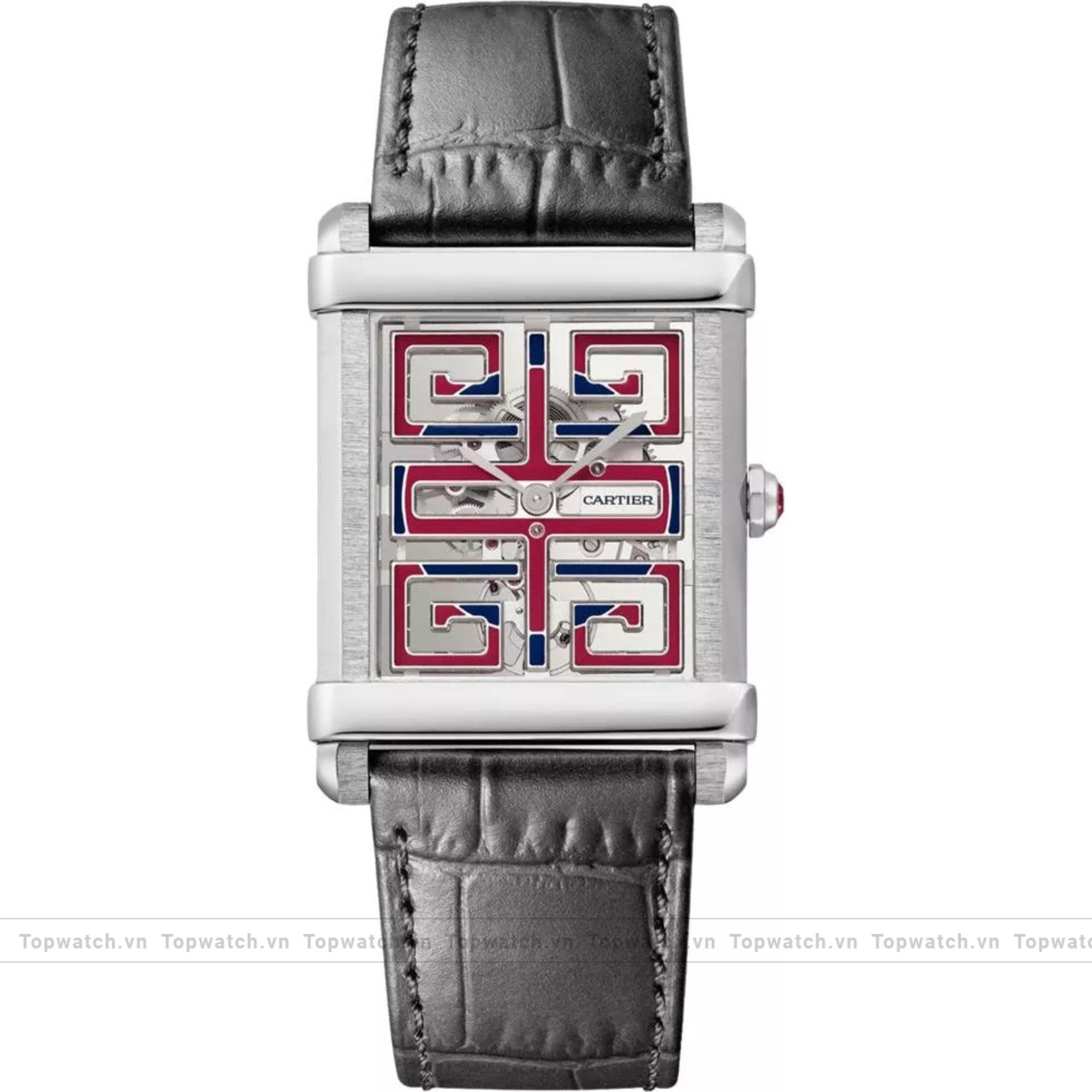 Cartier Tank WHTA0015 Chinoise Watch 39.5×29.16mm