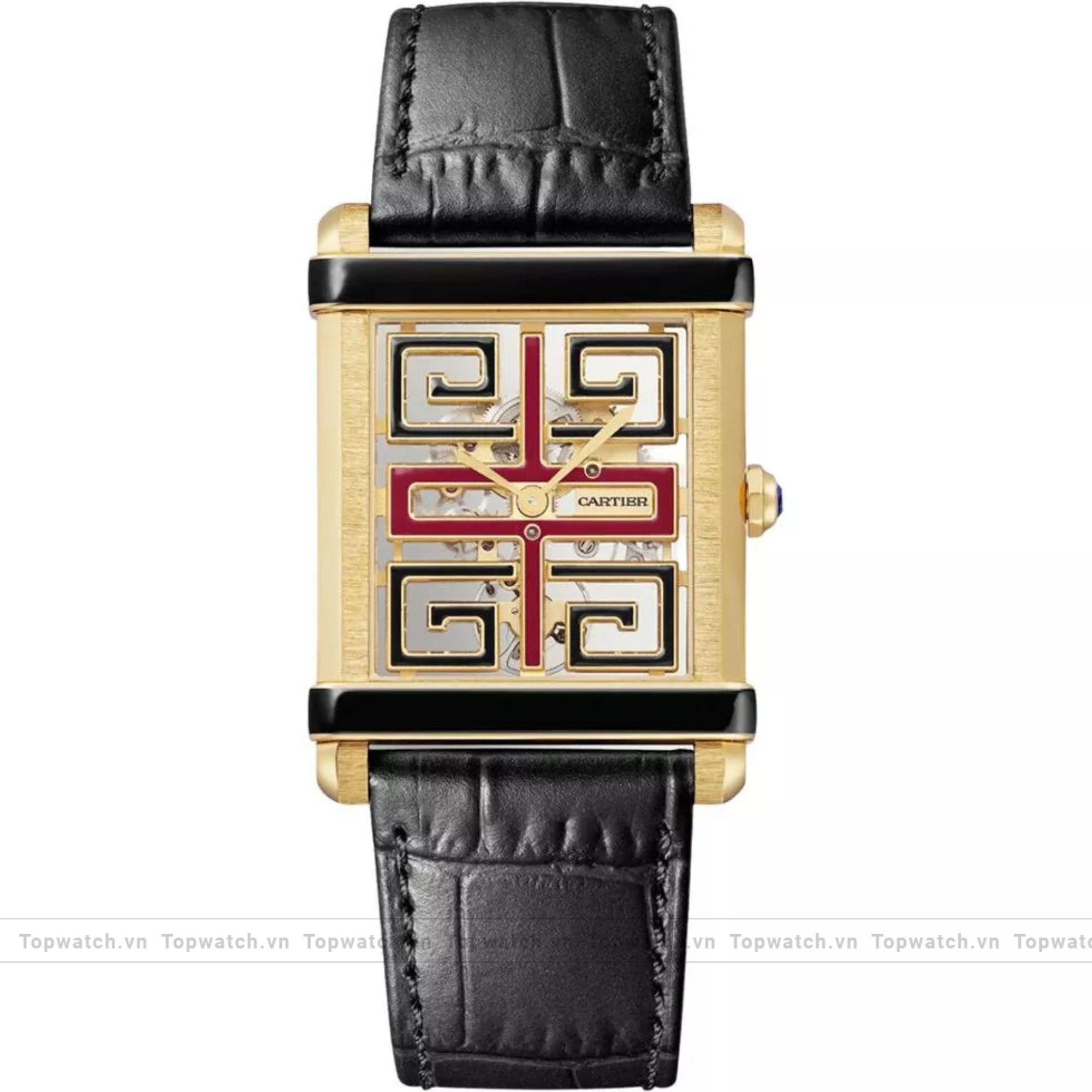 Cartier Tank Chinoise WHTA0016 Watch 39.5×29.16mm