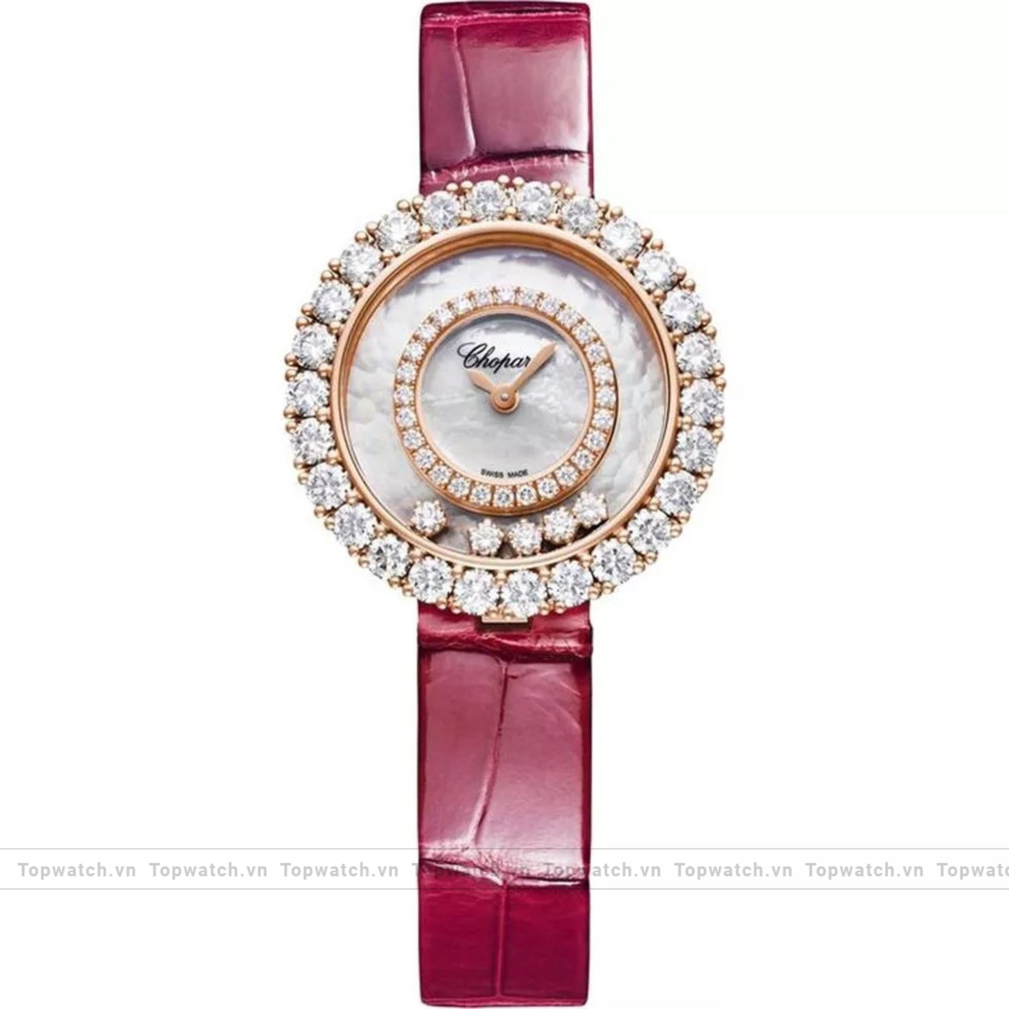 Chopard Happy Diamonds 205369-5001 18k Diamonds 28.6mm