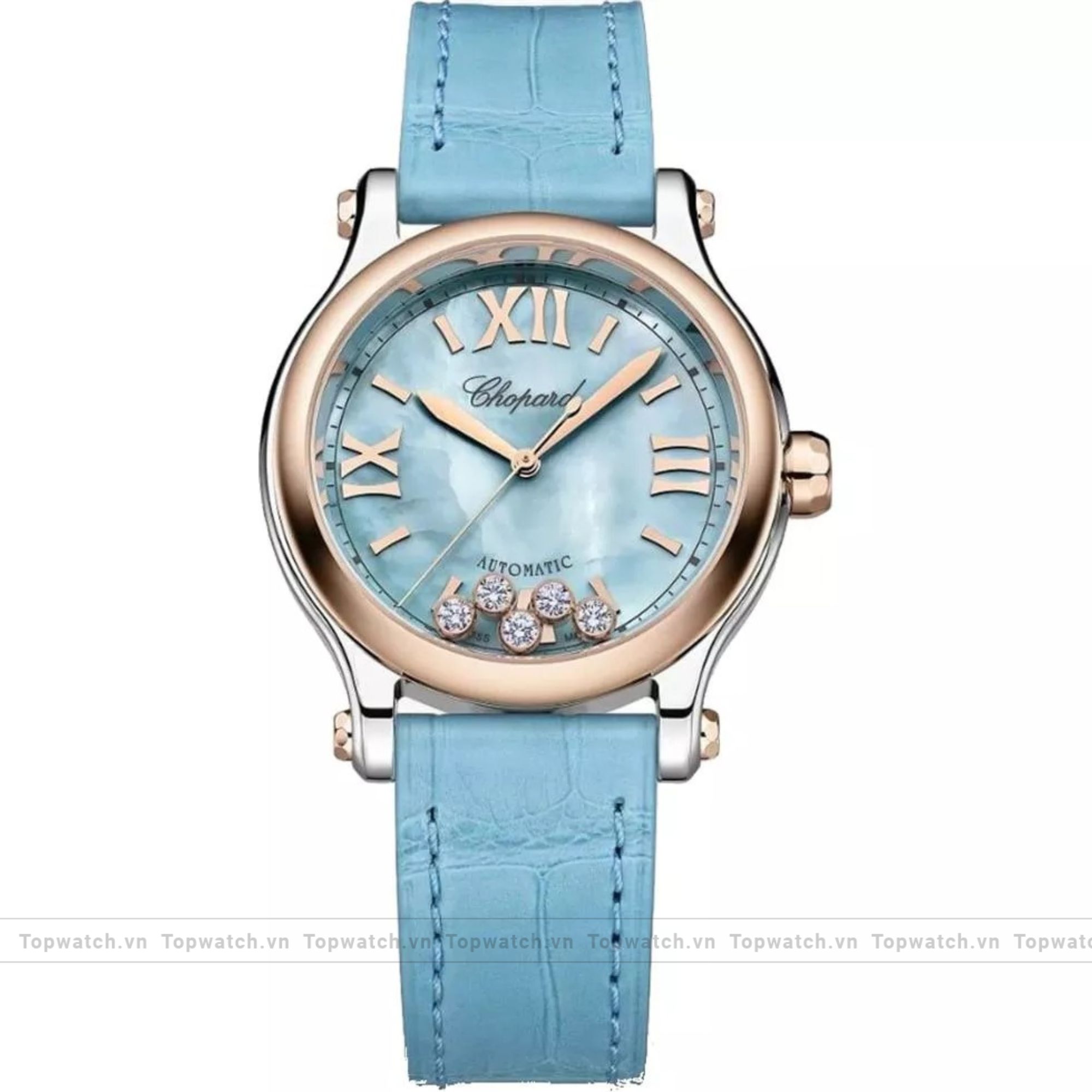 Chopard Happy Sport Blue 278608-6013 Watch 33mm