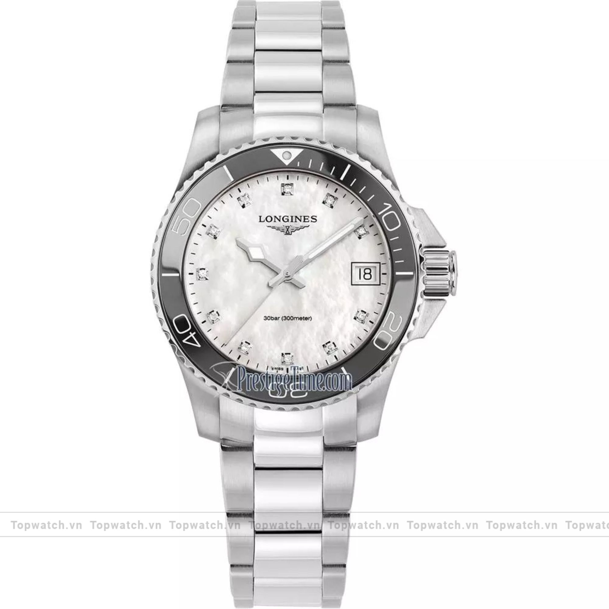 Longines HydroConquest L3.370.4.87.6 Watch 32mm