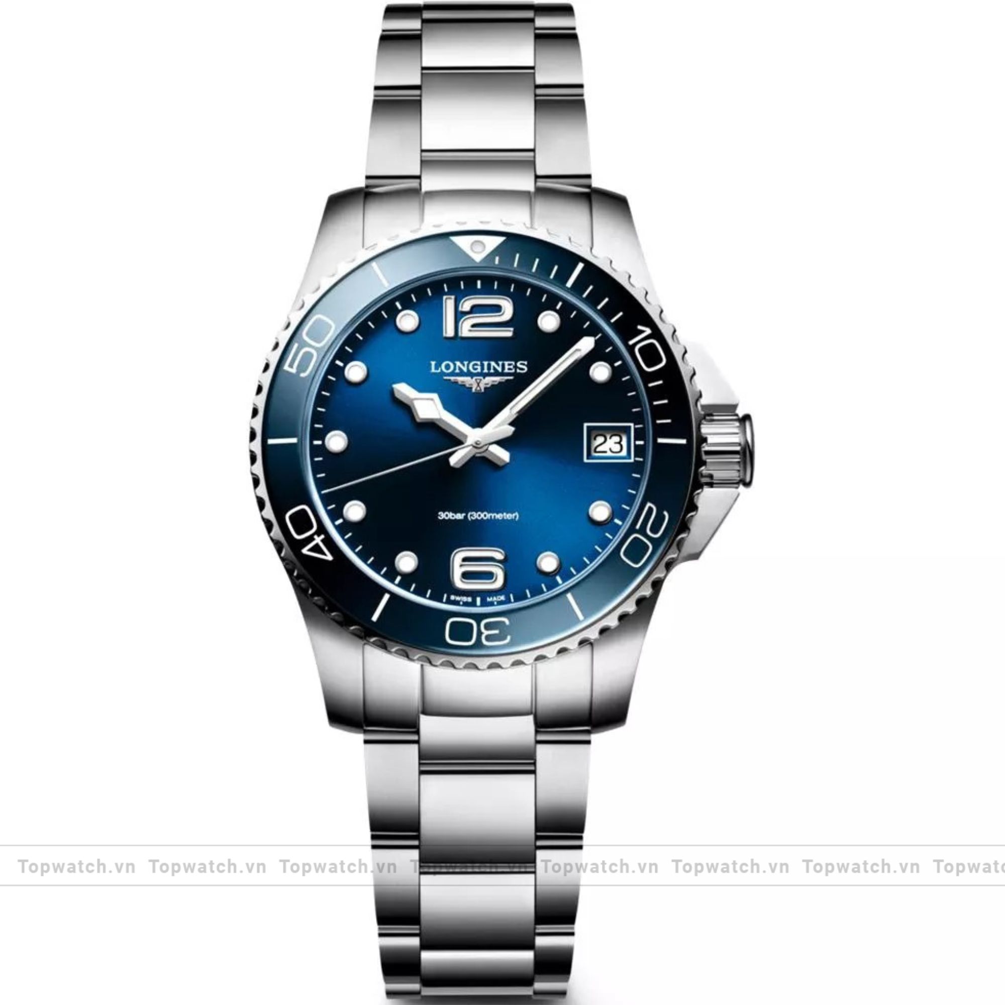 Longines HydroConquest L3.370.4.96.6 Watch 32mm