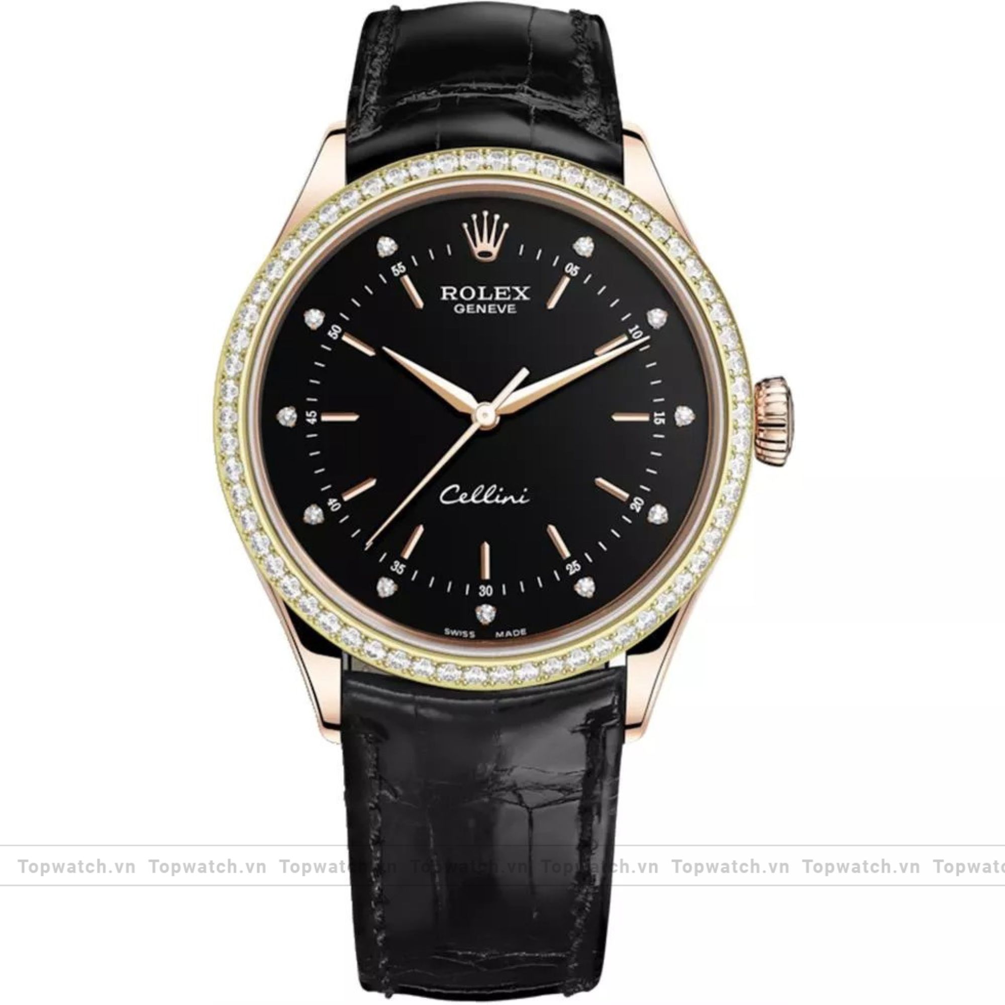 Rolex Cellini 50705RBR-0014 Watch 39mm