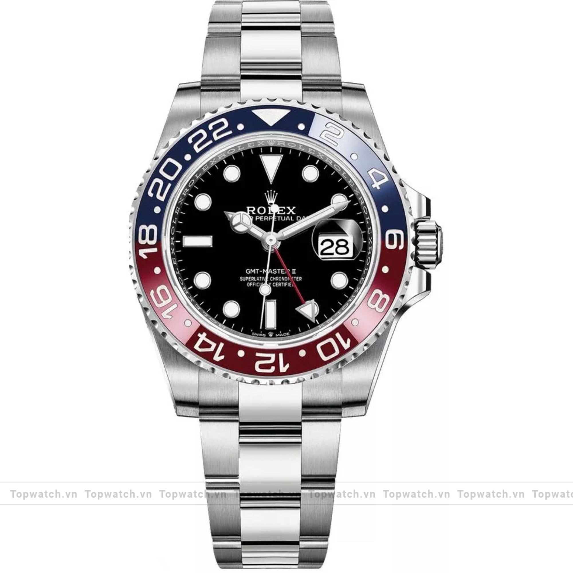 Rolex GMT-Master II Pepsi 126710 Watch 40mm