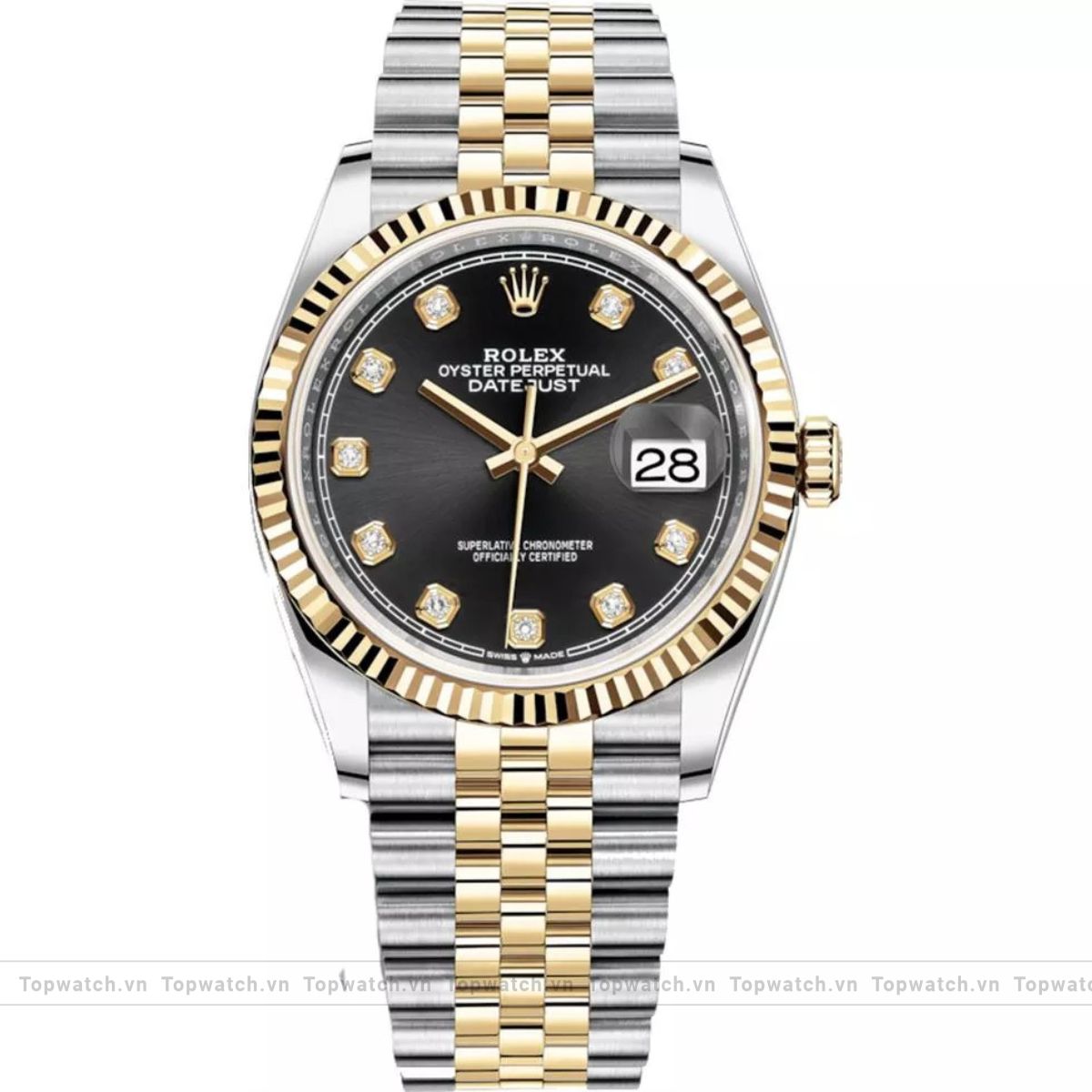 Rolex Oyster Perpetual 116233 Black Watch 36mm