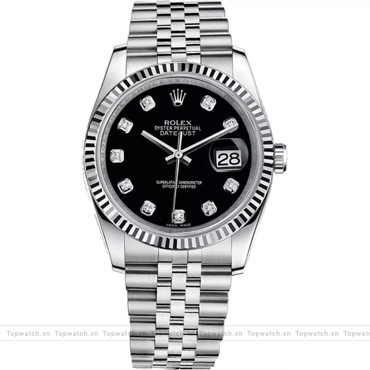 Rolex Oyster Perpetual 116234 Black Watch 36mm