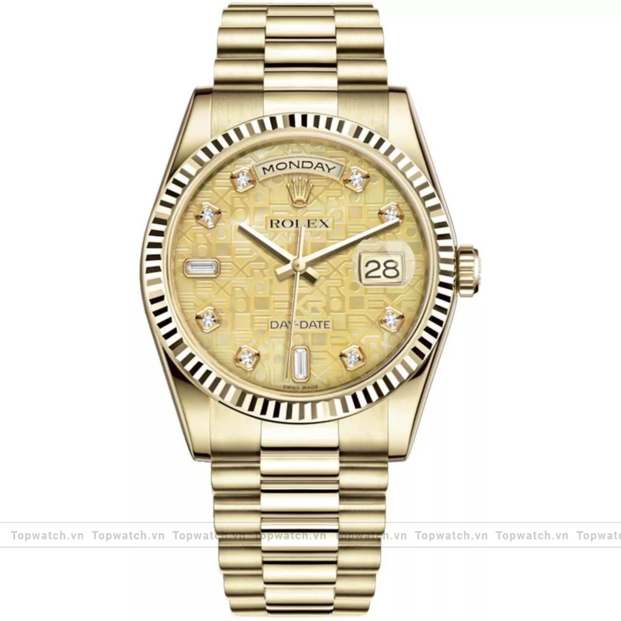 Rolex Oyster Perpetual 118238-0105 Watch 36mm