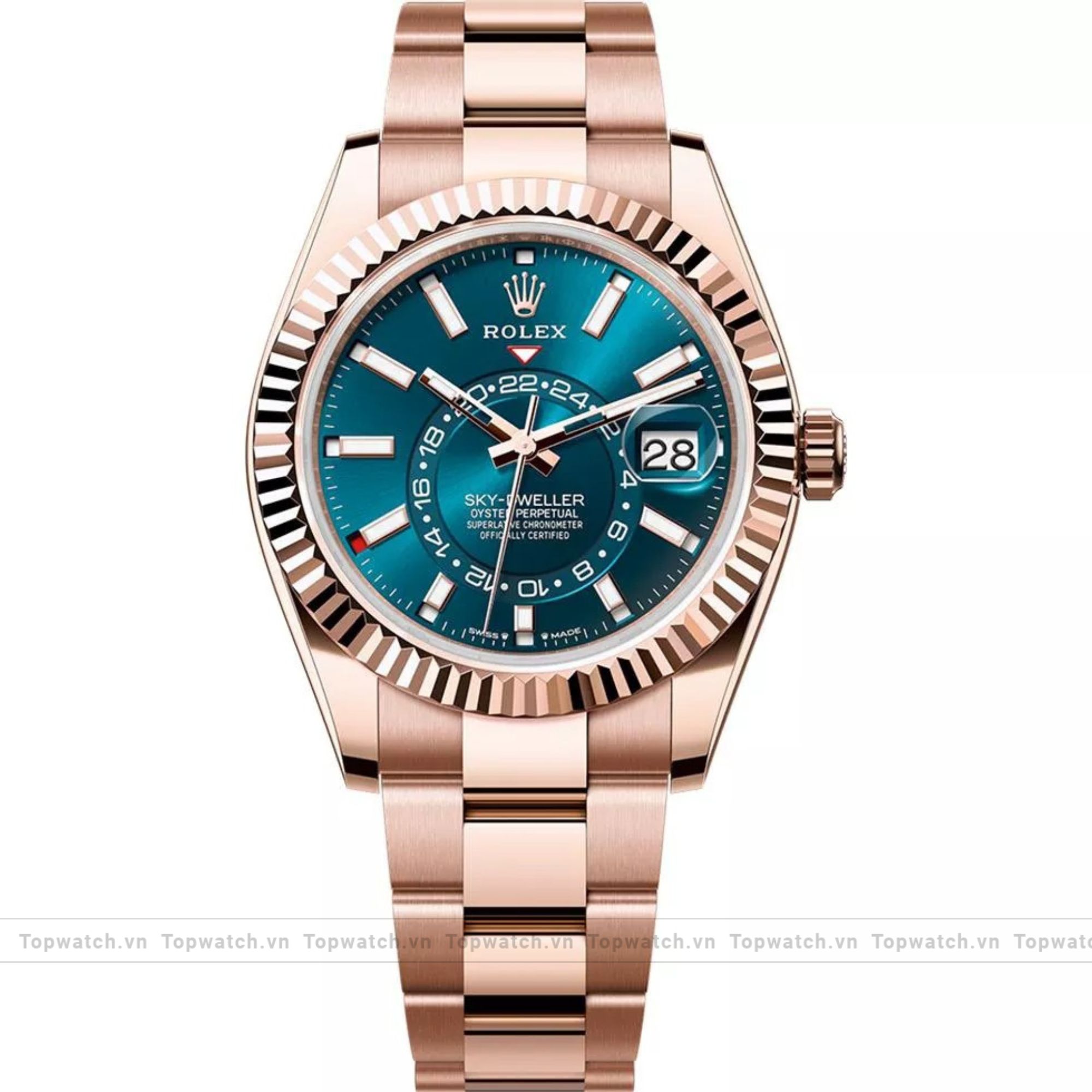 Rolex Sky-Dweller 336935-0001 Everose Watch 42mm