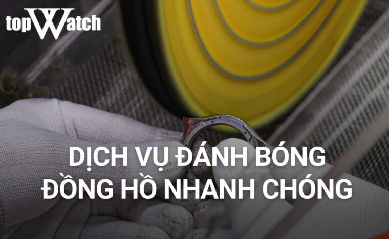 đánh bóng đồng hồ