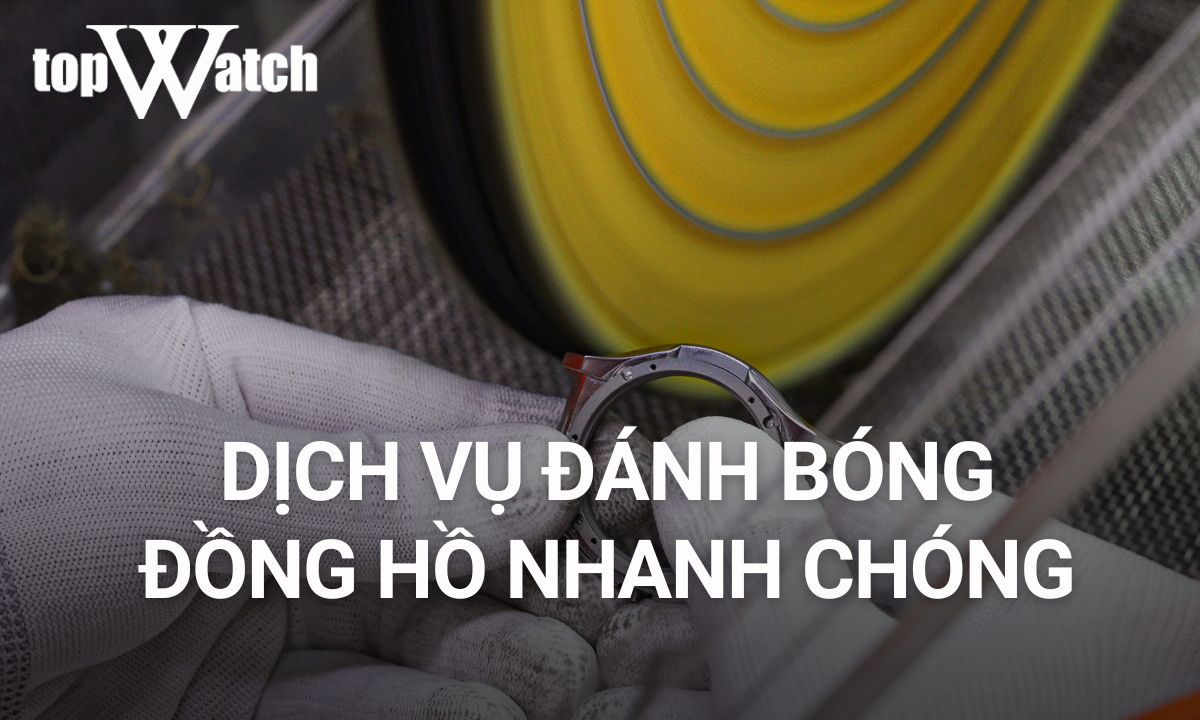 đánh bóng đồng hồ