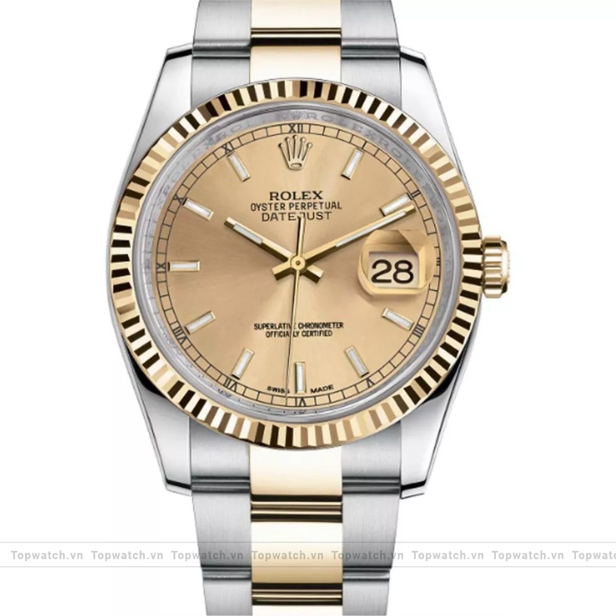 Rolex Datejust 116233 Champagne 36mm