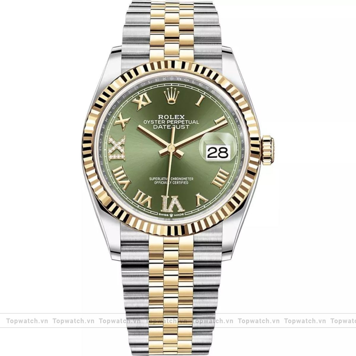 Rolex Datejust 126233-0025 Watch 36mm