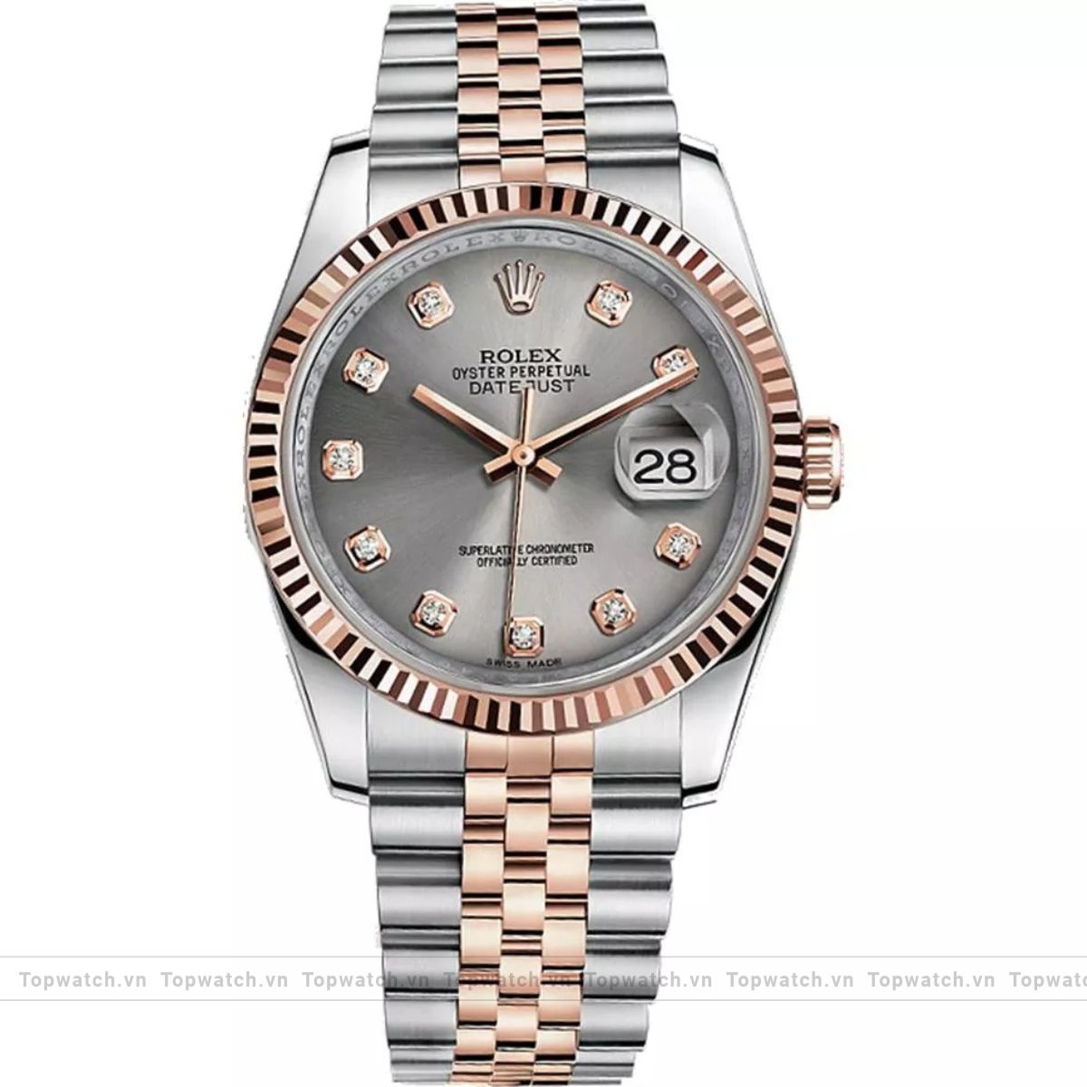 Rolex Oyster Perpetual 116231 Datejust Grey 36mm