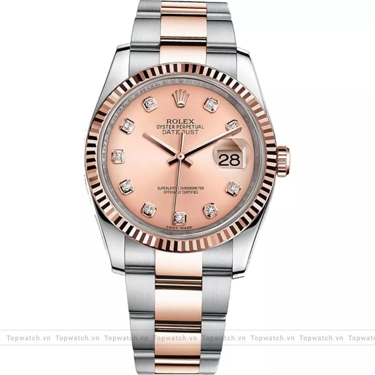 Rolex Oyster Perpetual 116231 Datejust Peach 36mm